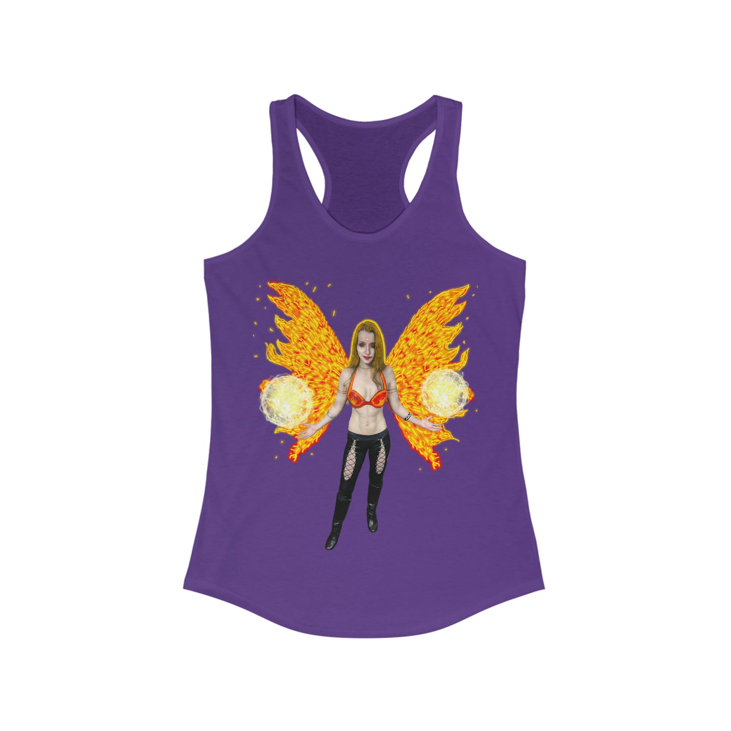 Mystic Fire Fairy Women's Ideal Racerback Tank