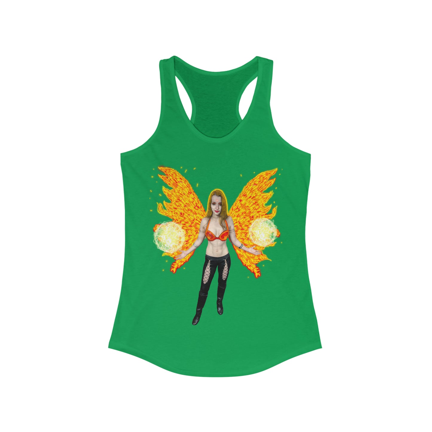 Mystic Fire Fairy Women's Ideal Racerback Tank