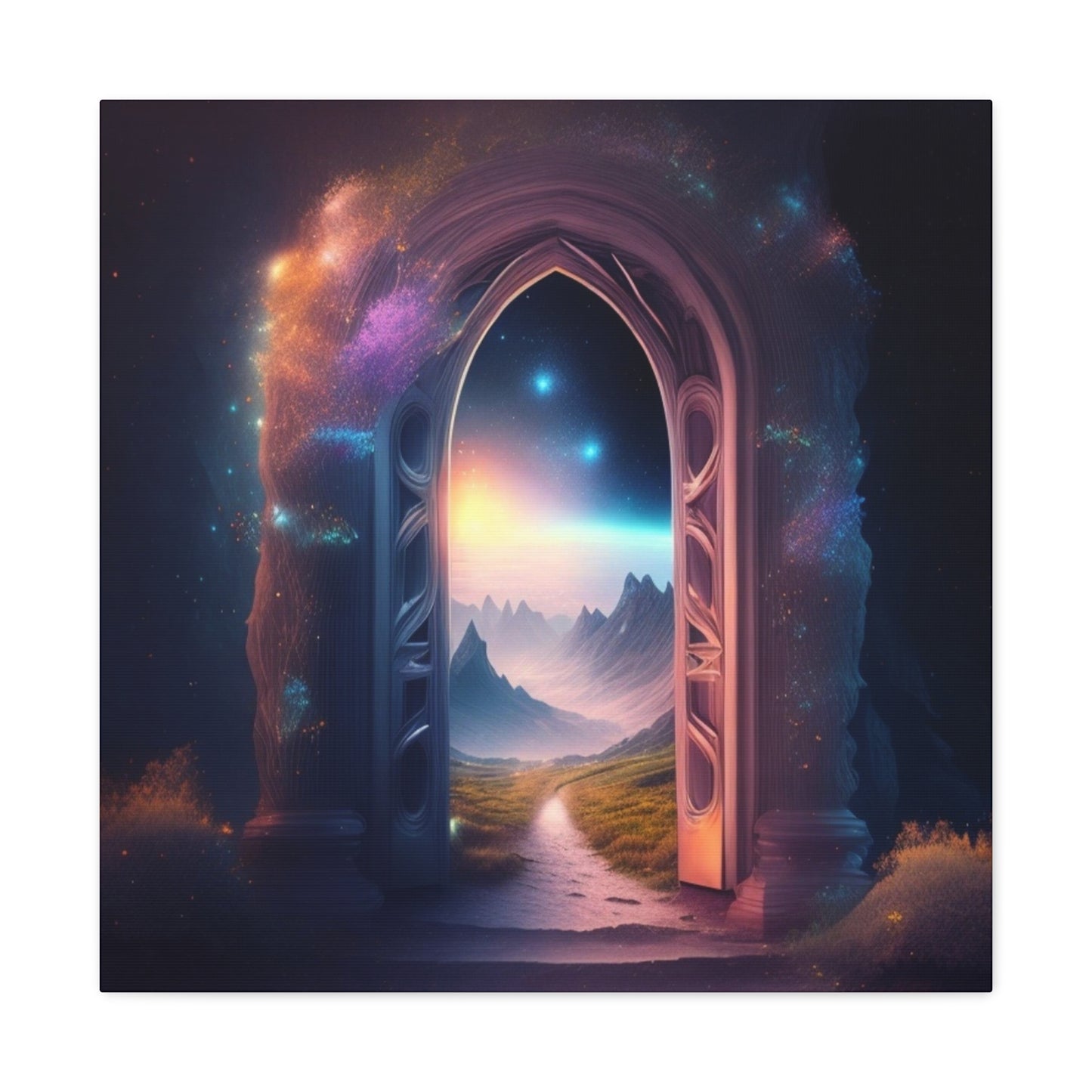 Portal To Another Realm , Canvas Art, Canvas Print, Wall Decor, Original Art, Unique Gifts