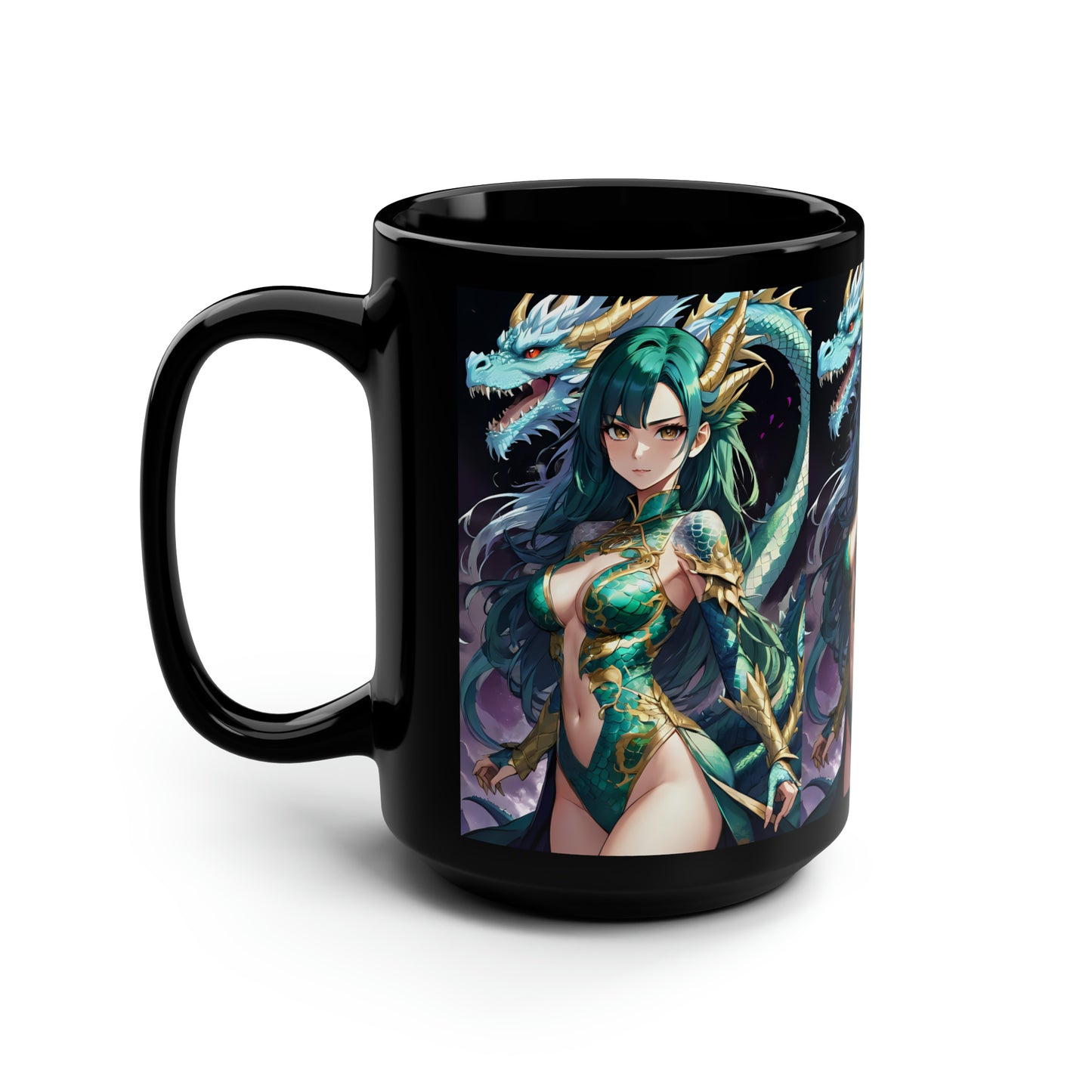 Leviathan, Black Mug, 15oz