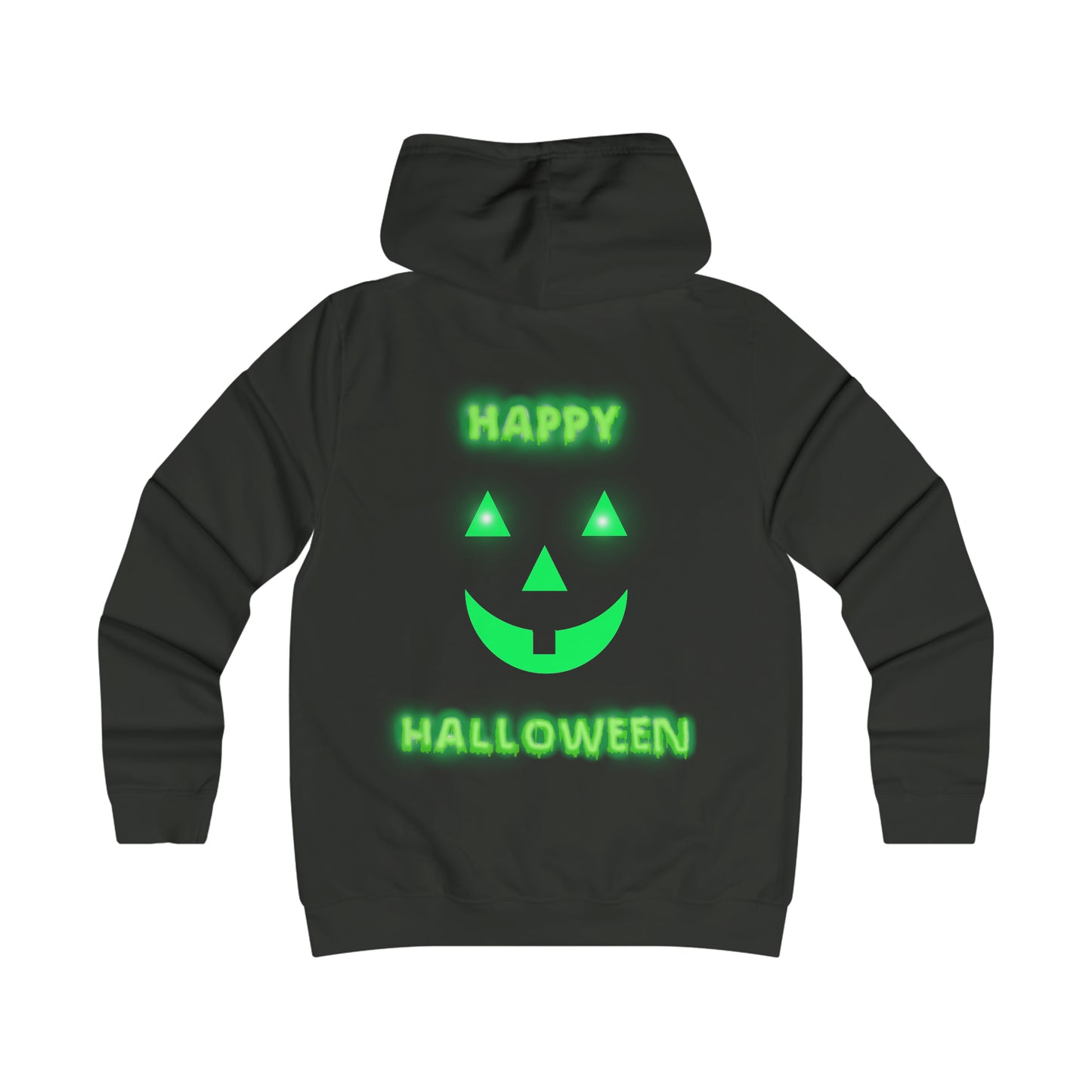 Halloween Pumpkin Glow College Hoodie