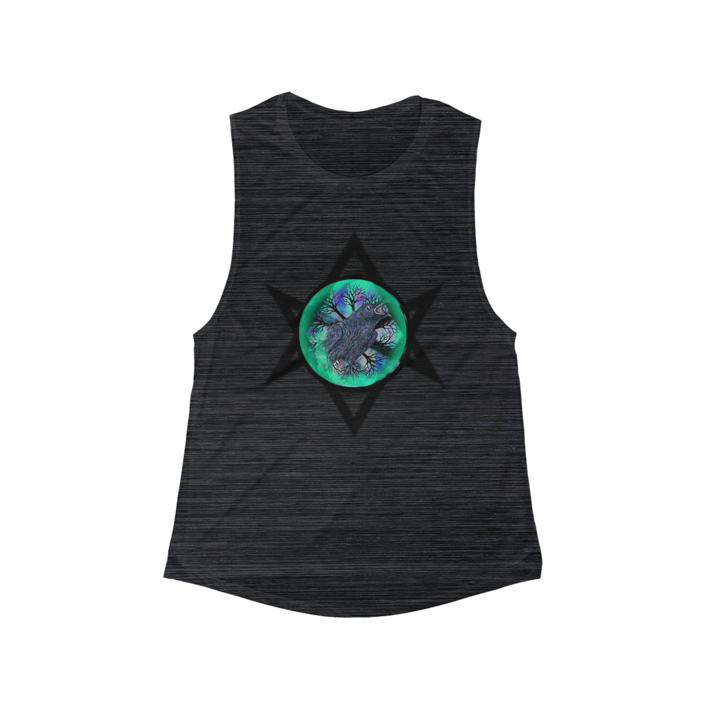 Raven Magick Women's Flowy Scoop Muscle Tank