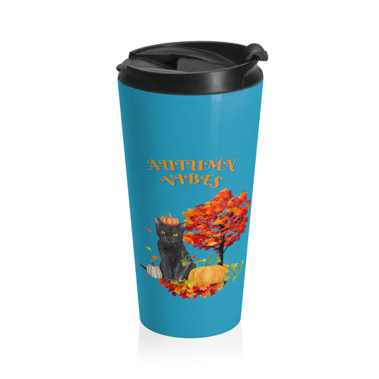 Autumn Vibes Travel Mug with Insert