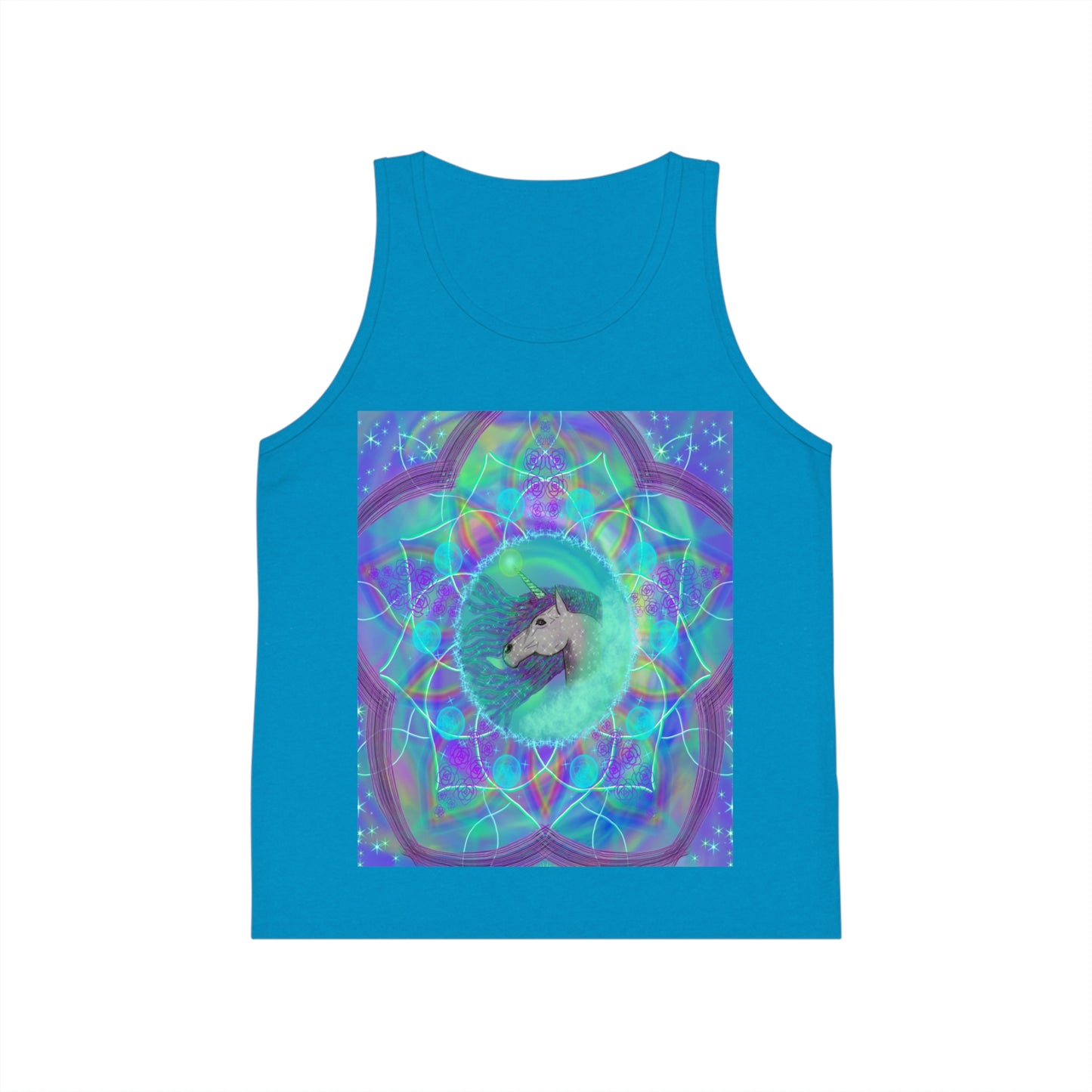 Mystic Unicorn Kid's Jersey Tank Top