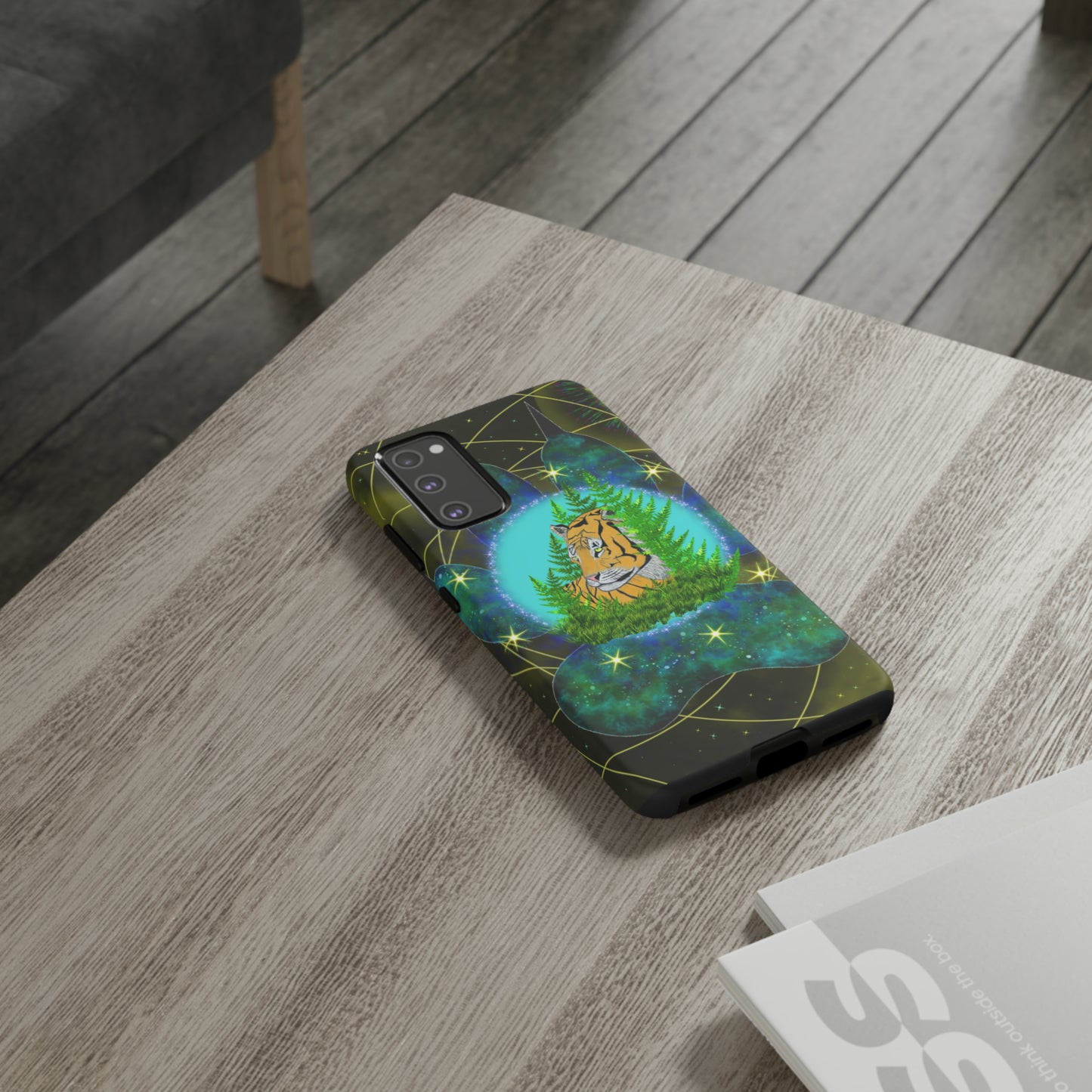 Tiger Medicine Totem Protective Phone Case, Samsung, iPhone, Pixel, all sizes