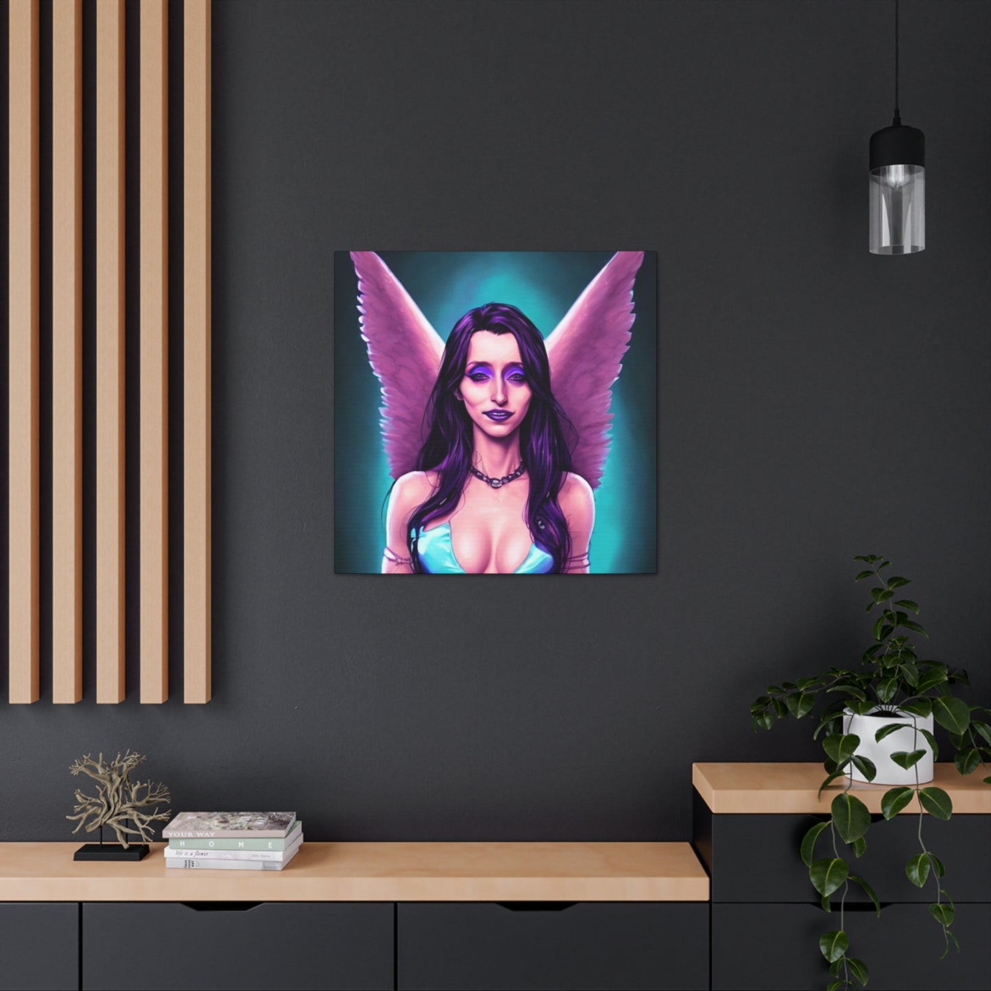 Morgana Goddess Of Magic, Canvas Art, Wall Art, Fantasy Art, Unique Gifts, Original Art