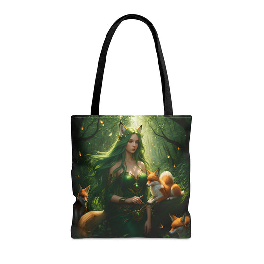 The Fox Deity, Tote Bag