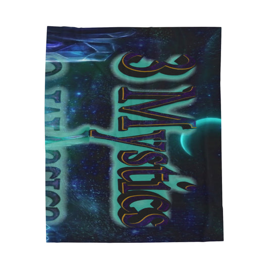 3 Mystics Velveteen Plush Blanket