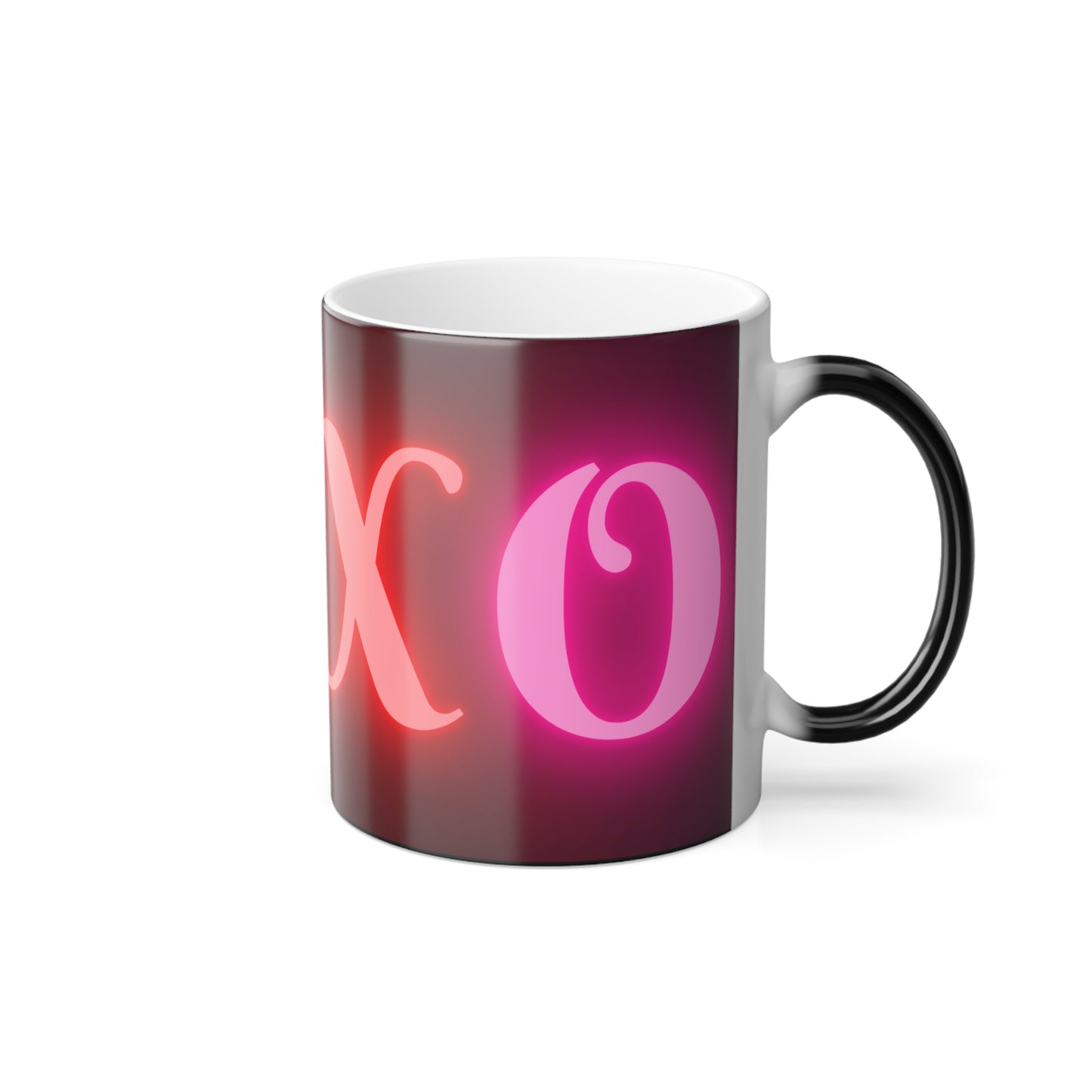 XoXo, Color Morphing Mug, 11oz, Valentines Day Gift, Gift For Her, Gift For Him