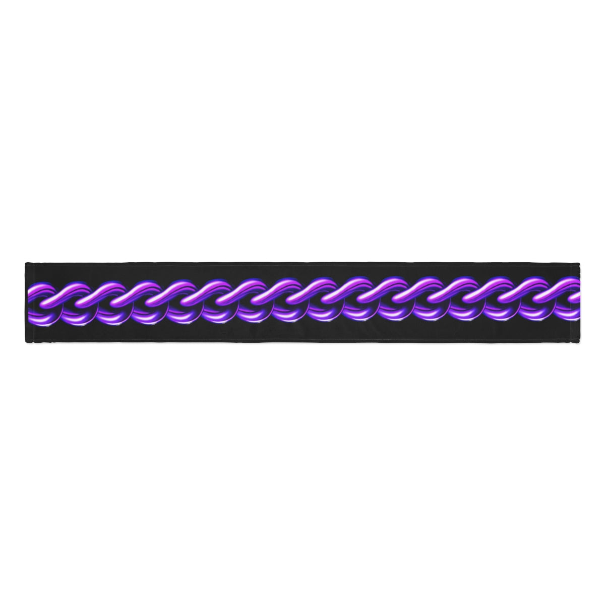 Purple Chain Winter Scarf