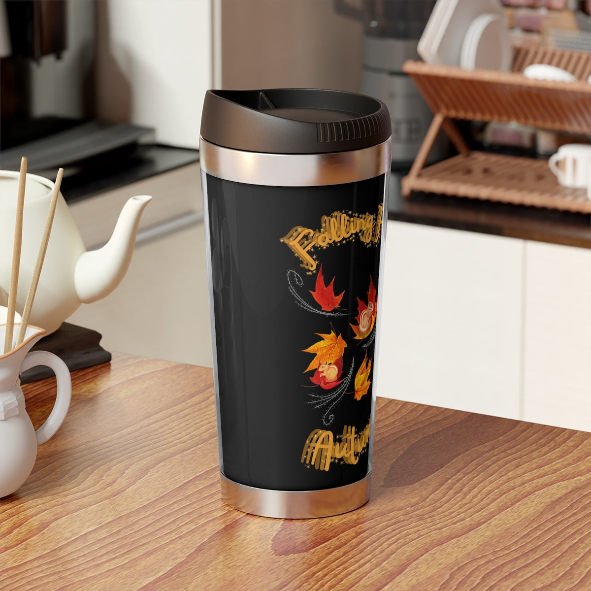 Falling For Autumn Travel Mug with Insert