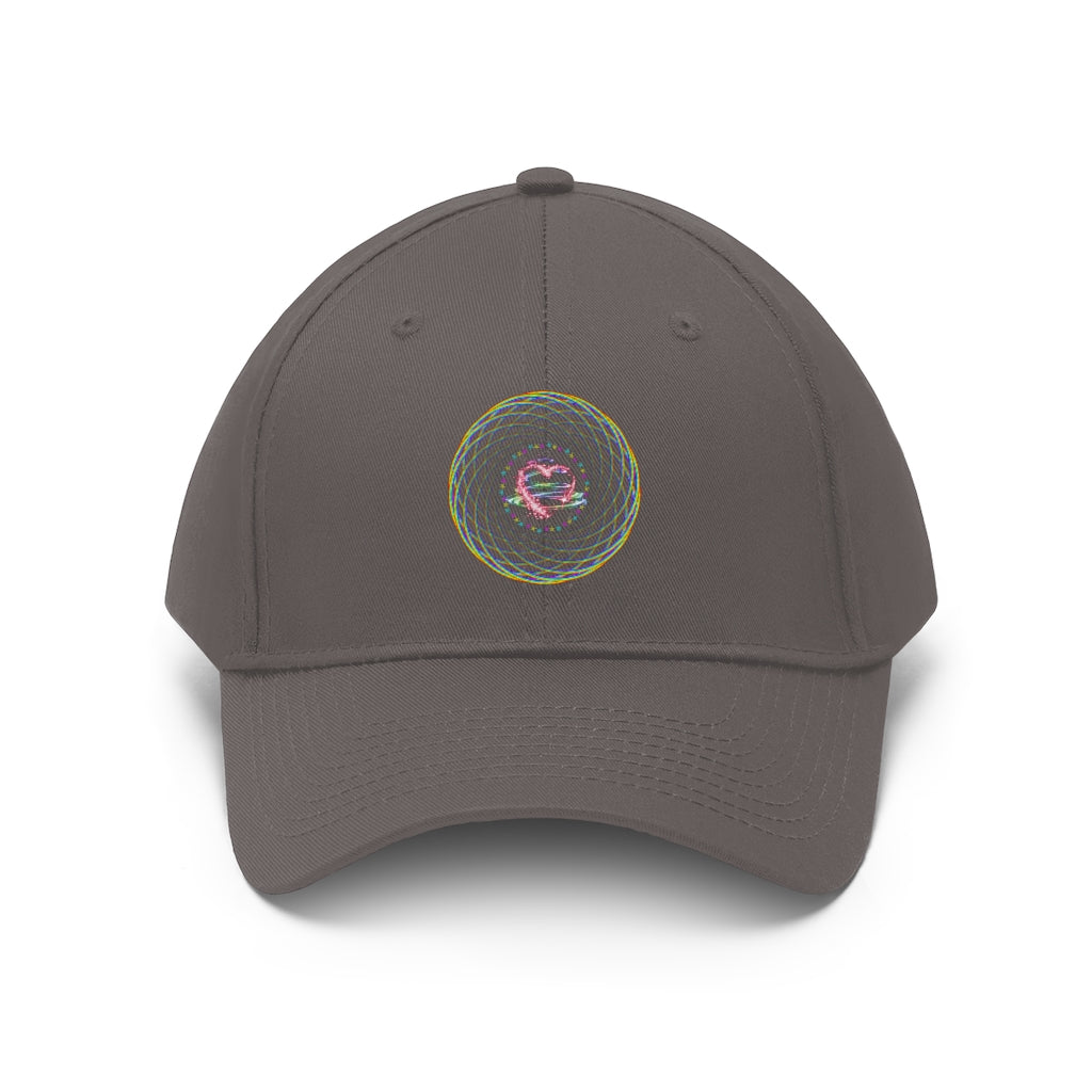 PRIDE Heart Baseball Cap