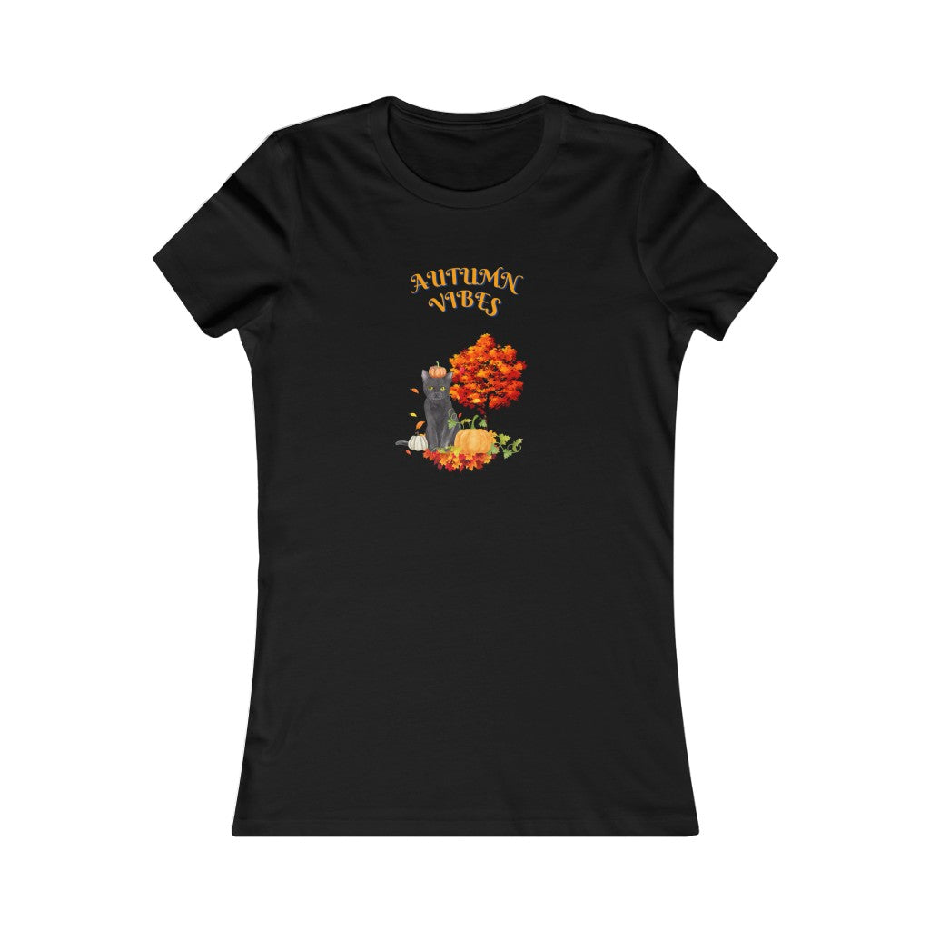 Autumn Vibes Fall Women's Favorite Tee