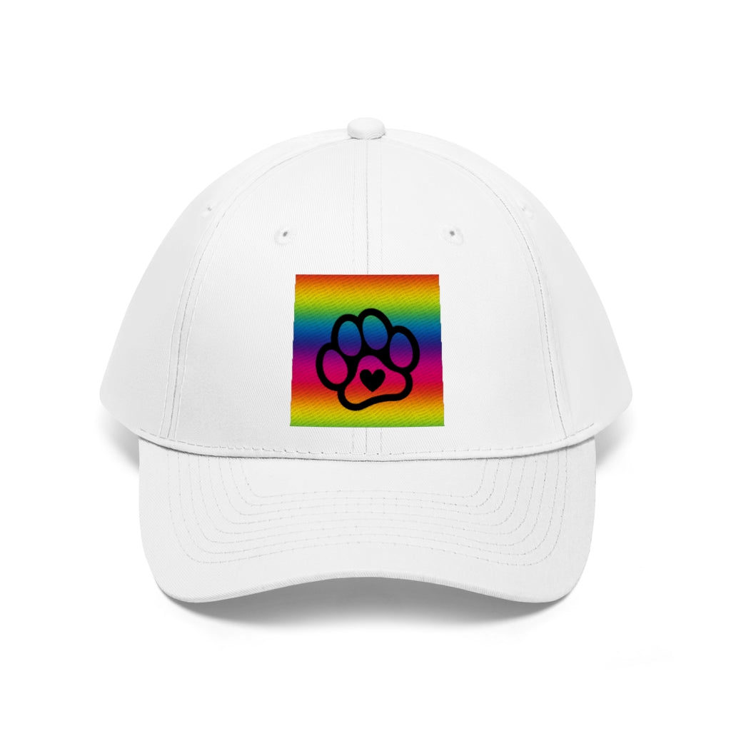 PRIDE Paw Baseball Cap