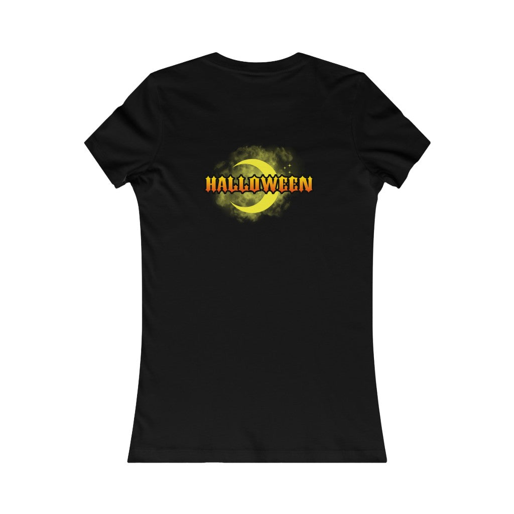 Women's Favorite Tee Spooky pumpkin Top