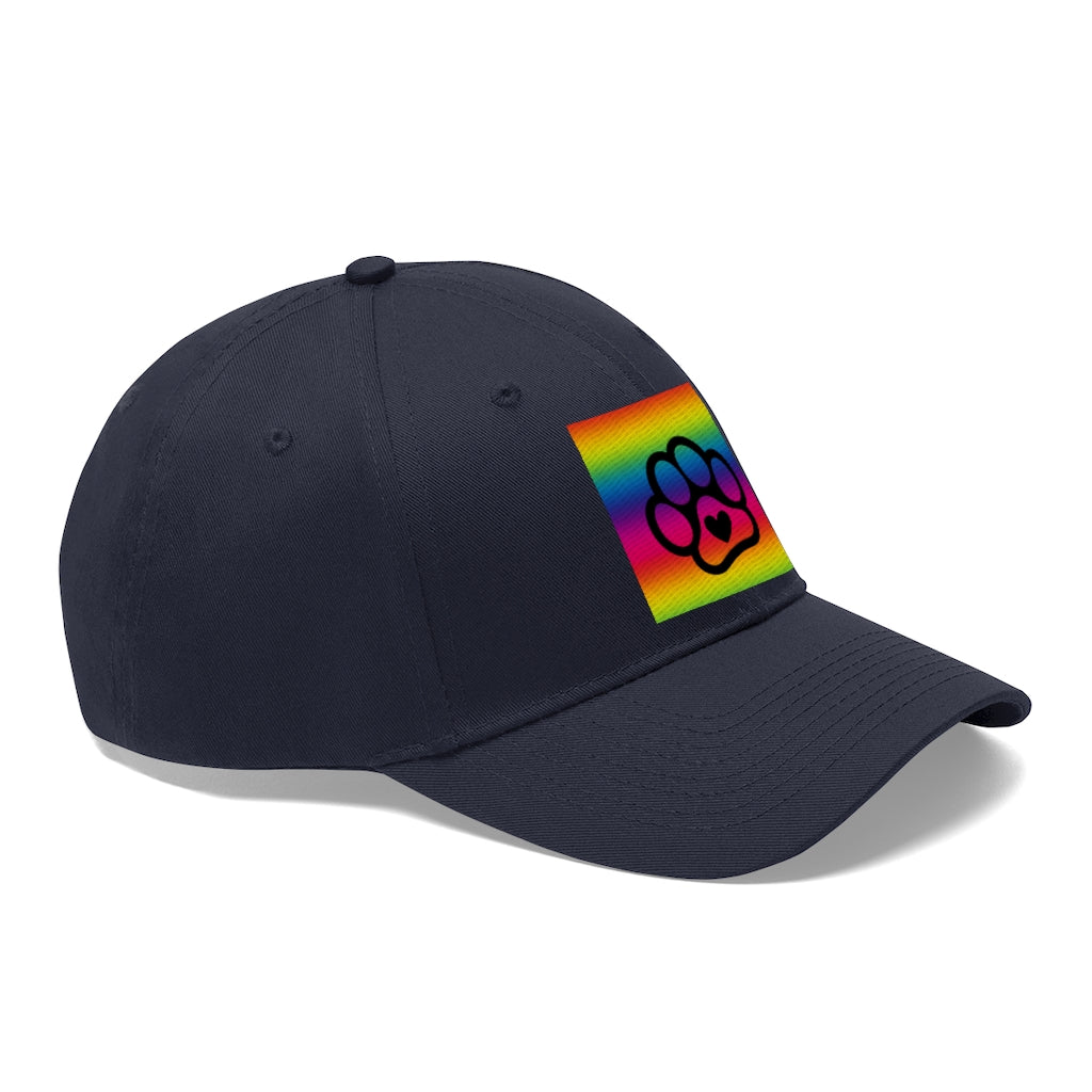 PRIDE Paw Baseball Cap