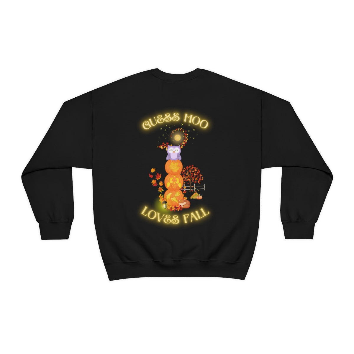 Guess Hoo Loves Fall Crewneck Sweatshirt