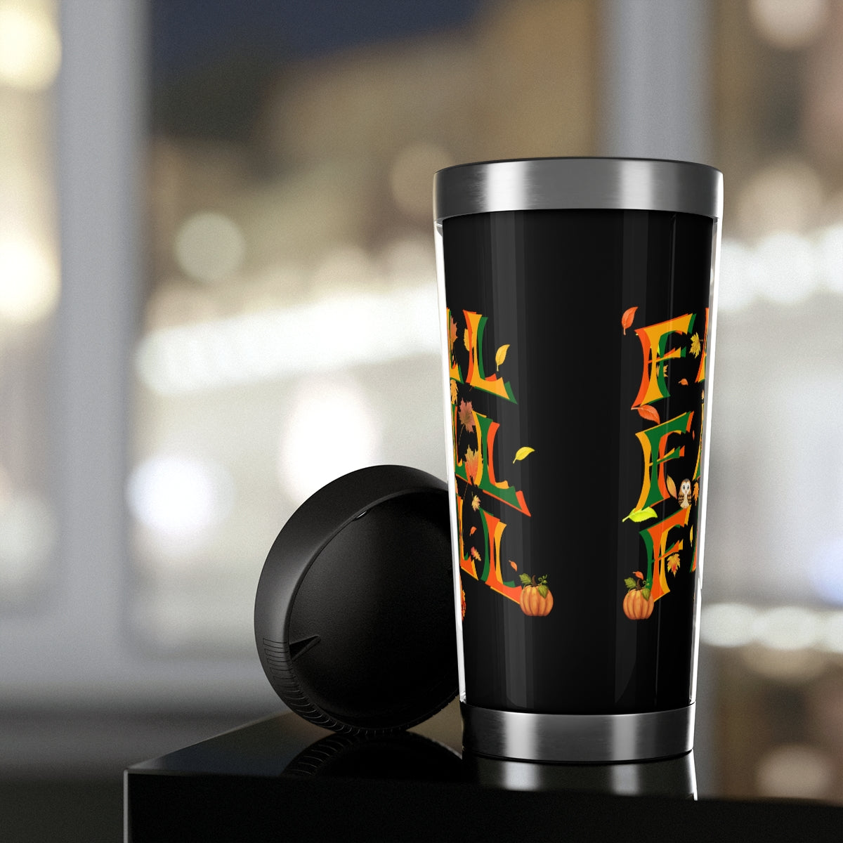 Fall Fall Fall Travel Mug with Insert