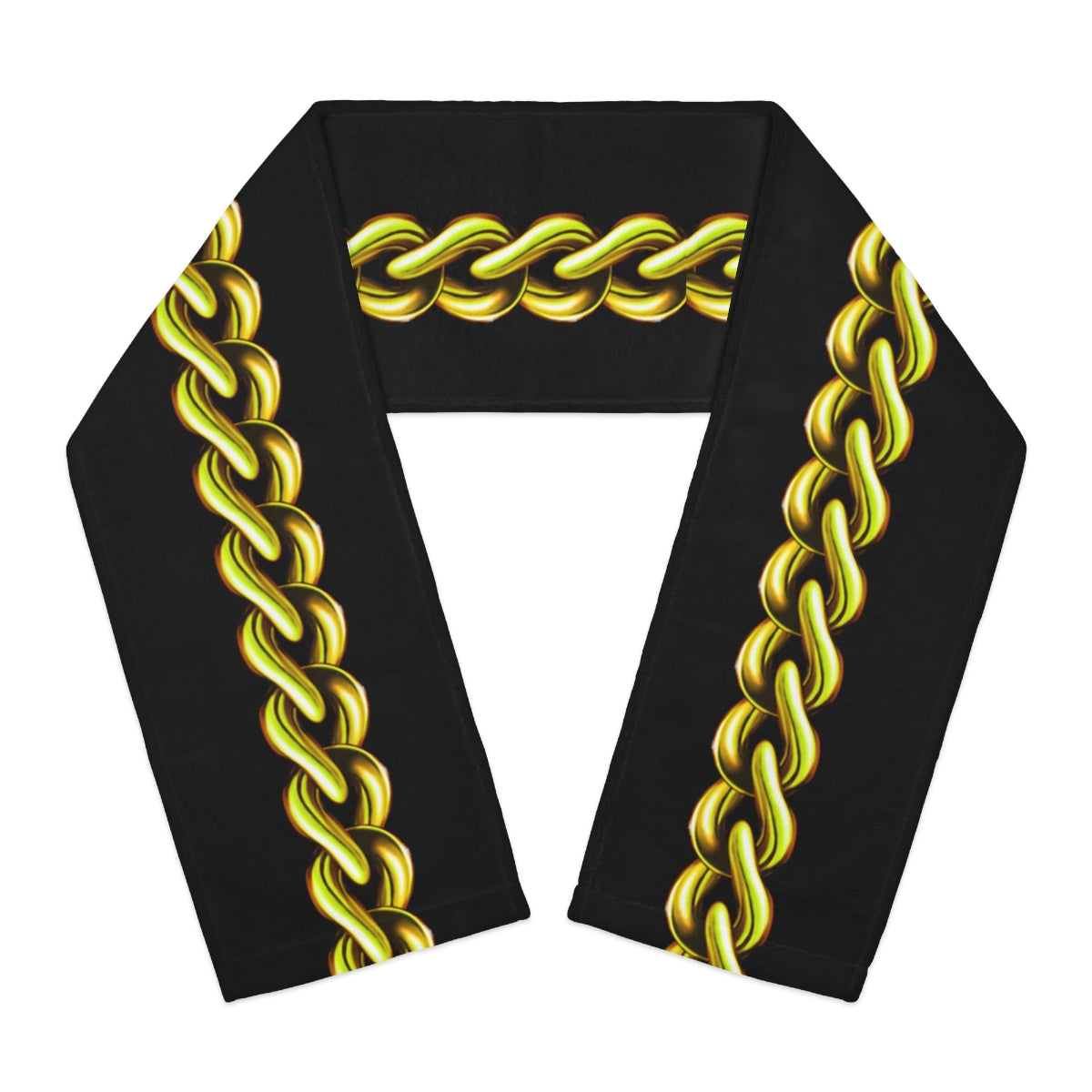 Gold Chain Winter Scarf
