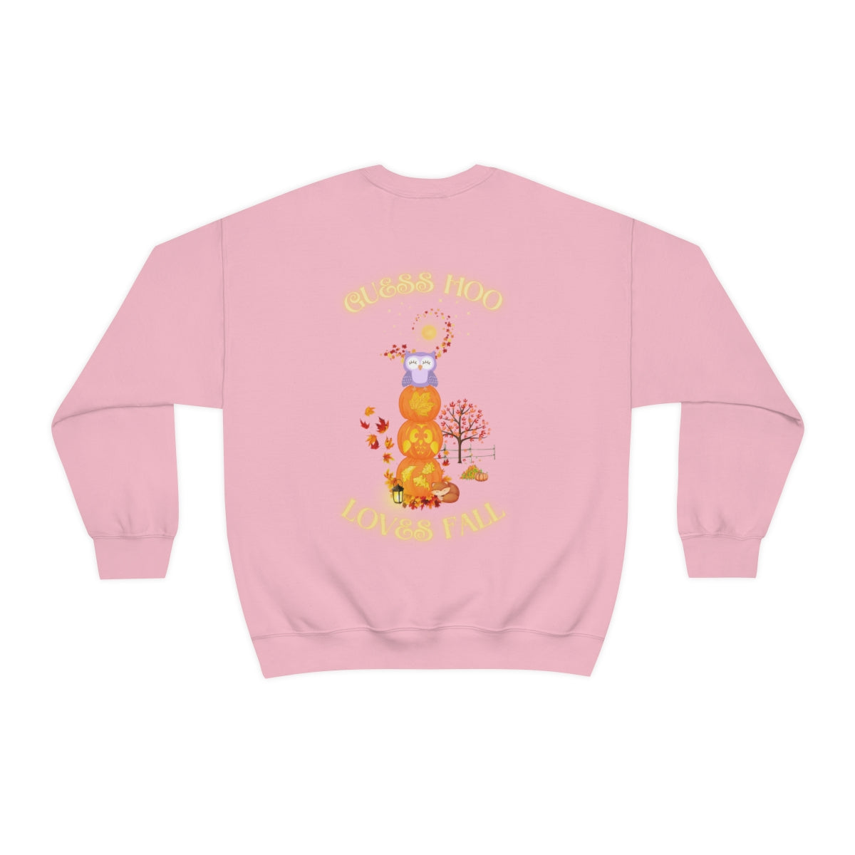 Guess Hoo Loves Fall Crewneck Sweatshirt