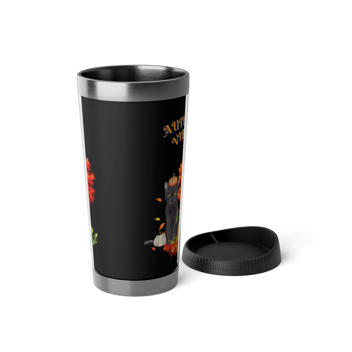 Autumn Vibes Travel Mug with Insert