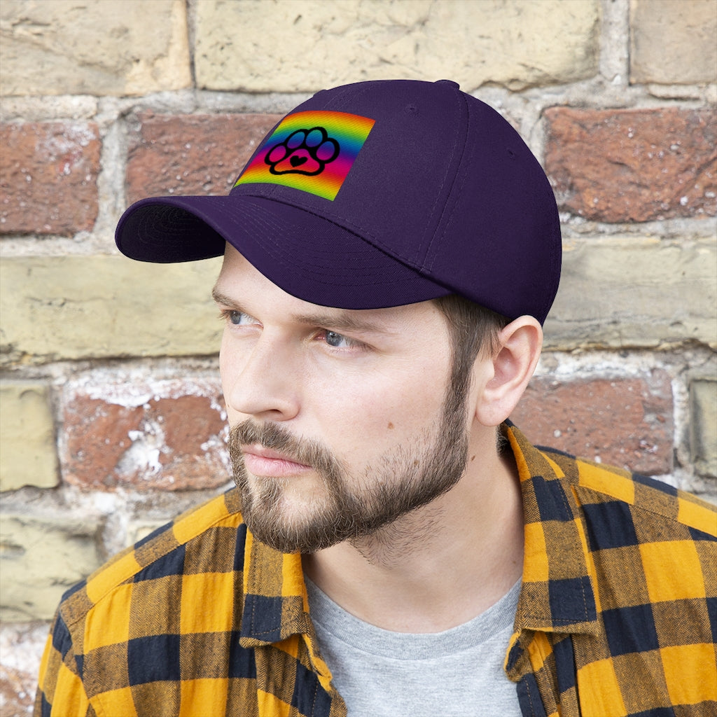 PRIDE Paw Baseball Cap