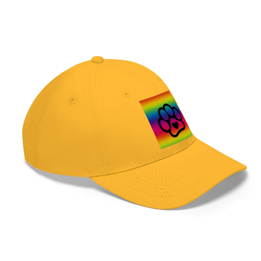 PRIDE Paw Baseball Cap