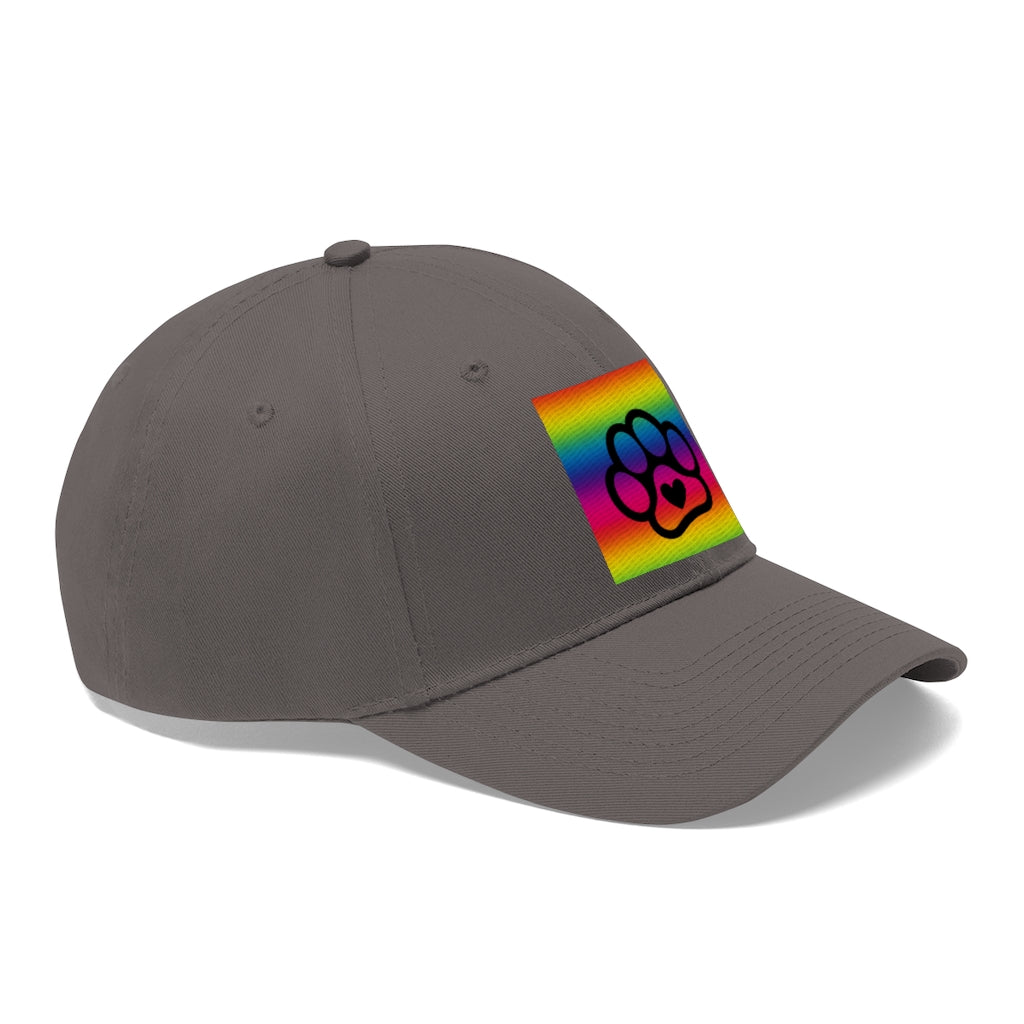 PRIDE Paw Baseball Cap