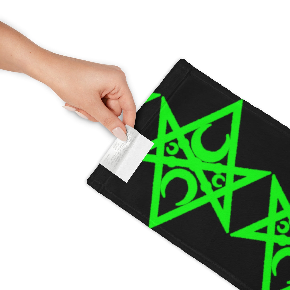 Unicursal Hexagram winter Scarf