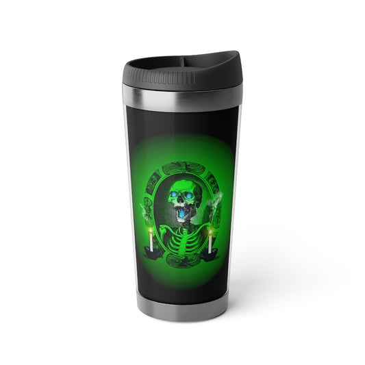 Stainless Steel Spooky Halloween Travel Mug with Insert