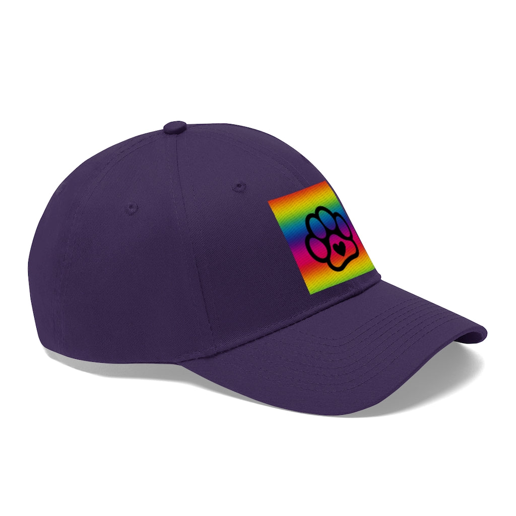 PRIDE Paw Baseball Cap