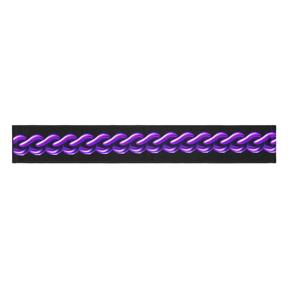 Purple Chain Winter Scarf