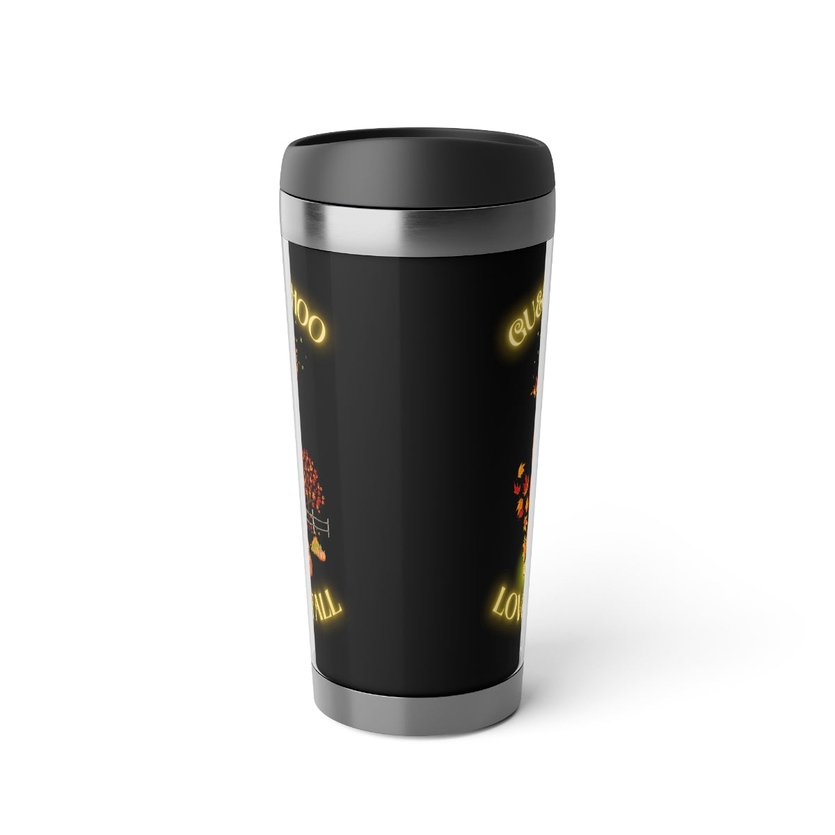 Guess Hoo Loves Fall Travel Mug with Insert