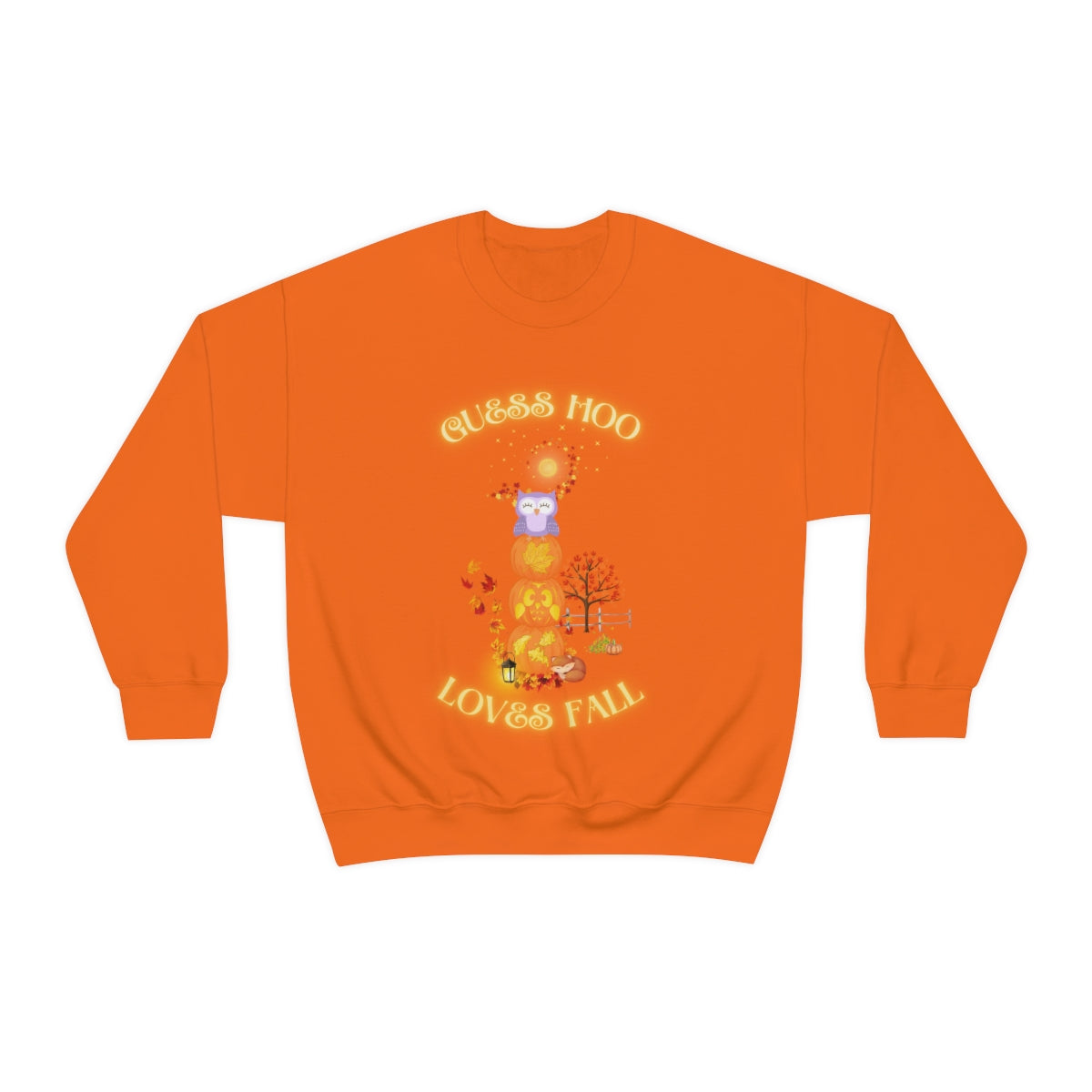 Guess Hoo Loves Fall Crewneck Sweatshirt