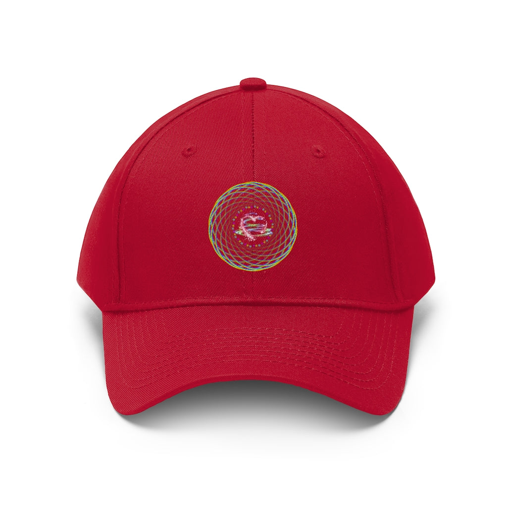 PRIDE Heart Baseball Cap