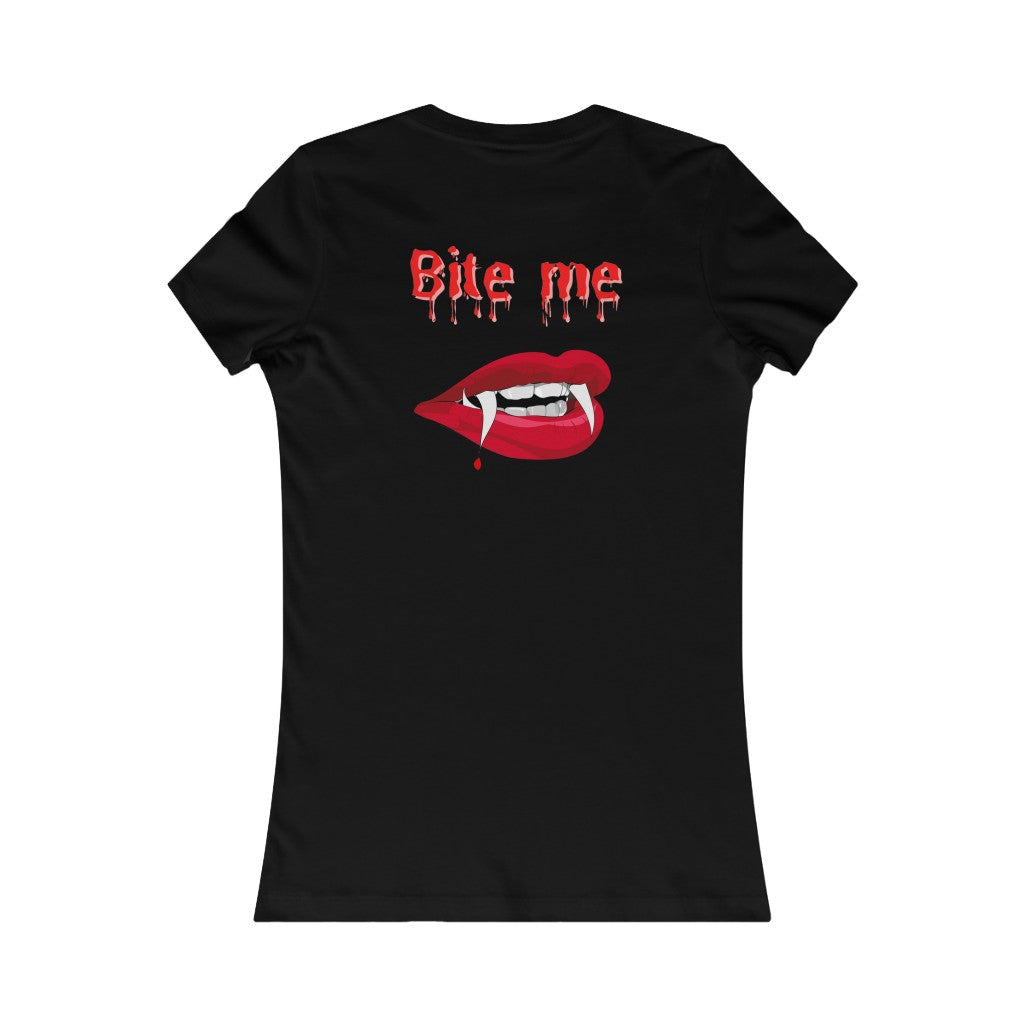 Bite Me Women's Favorite Halloween Tee