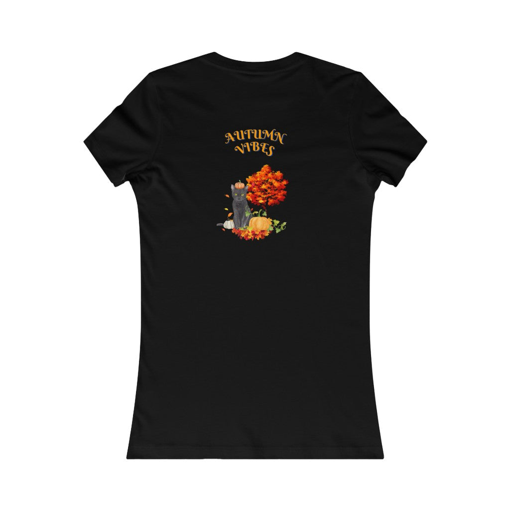 Autumn Vibes Fall Women's Favorite Tee