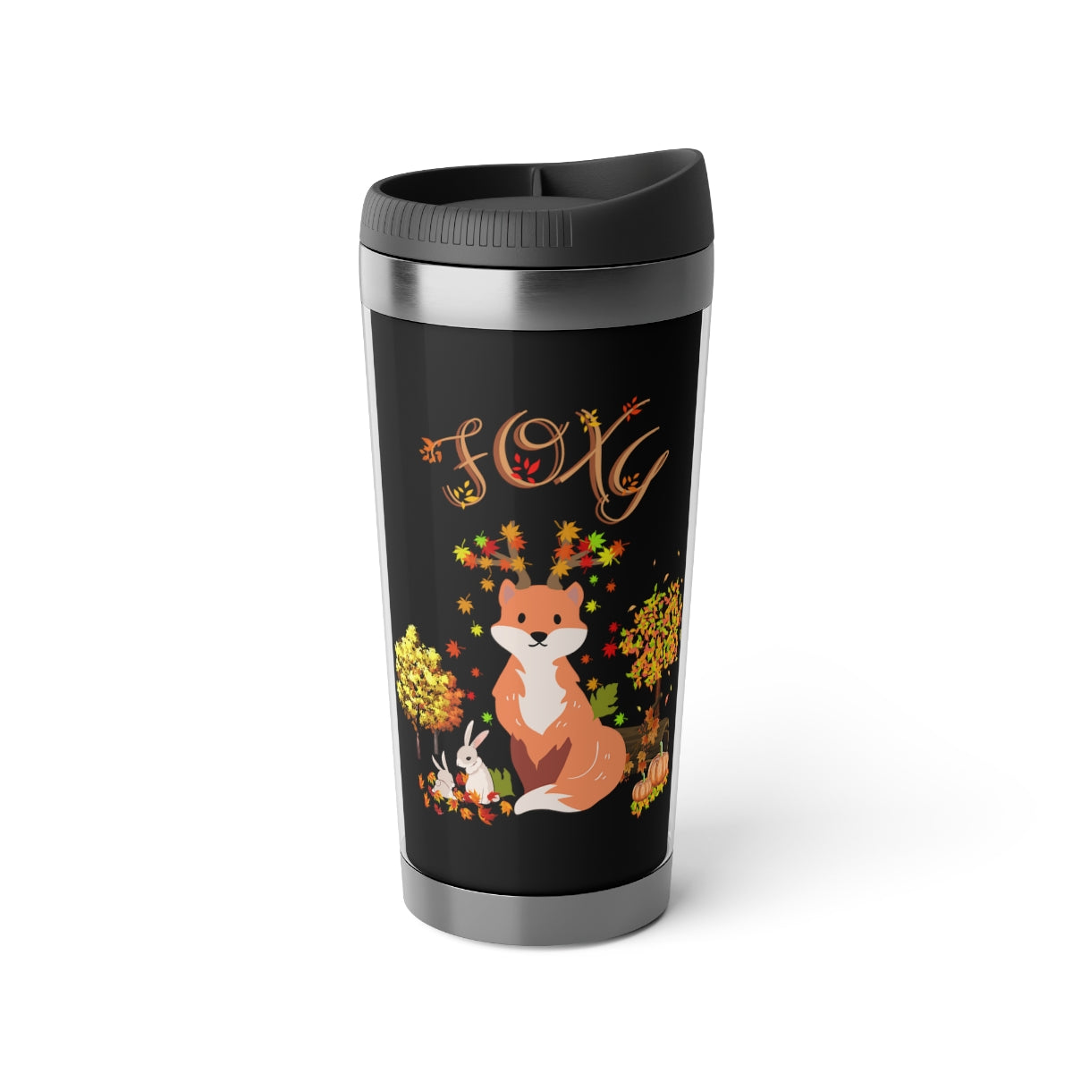 Foxy Fall Travel Mug with Insert