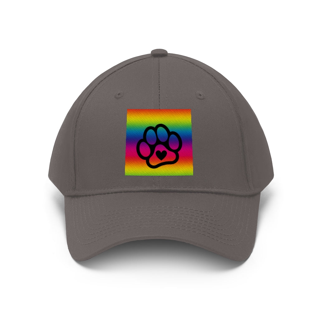 PRIDE Paw Baseball Cap