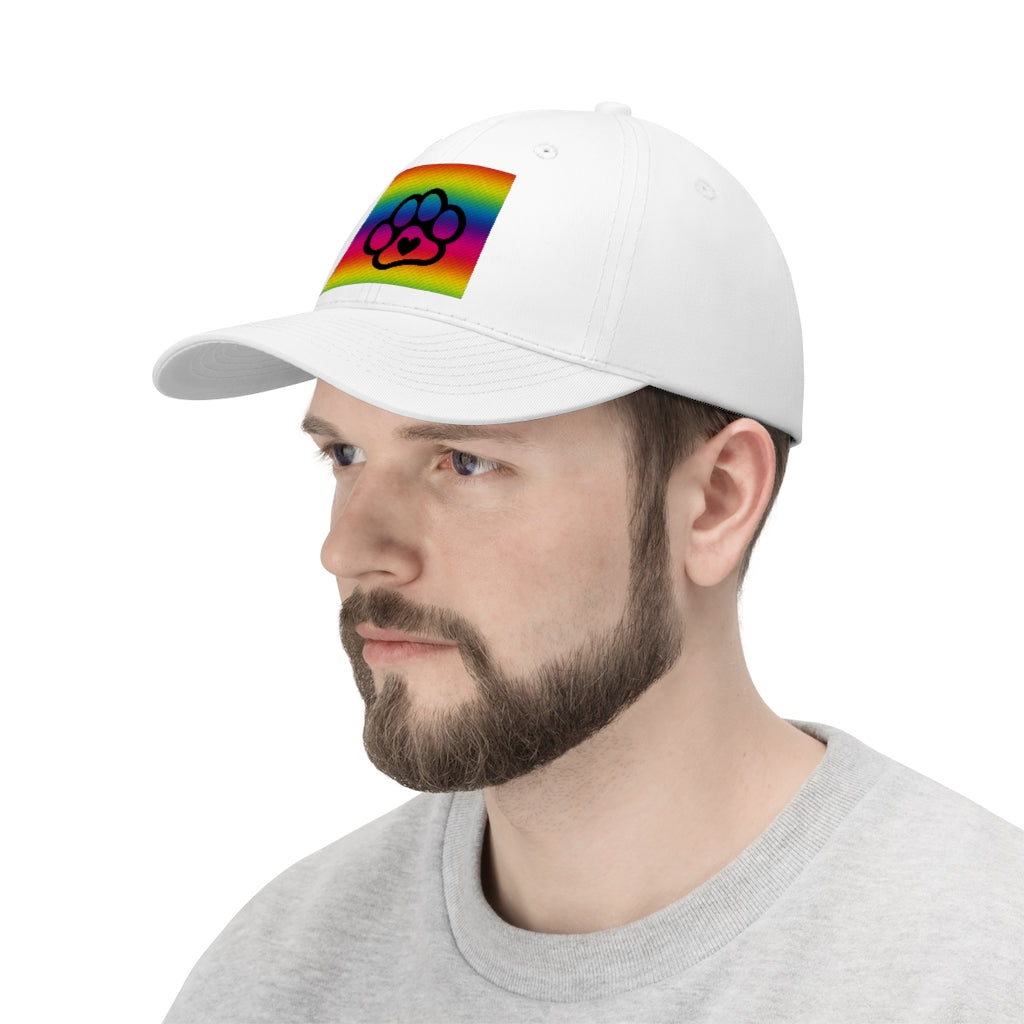 PRIDE Paw Baseball Cap