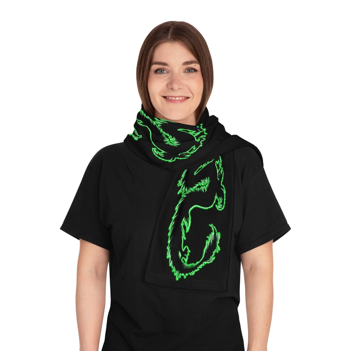 Emerald Dragon, Winter Scarf