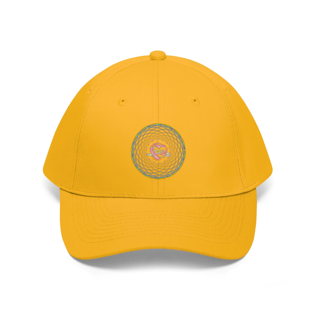 PRIDE Heart Baseball Cap