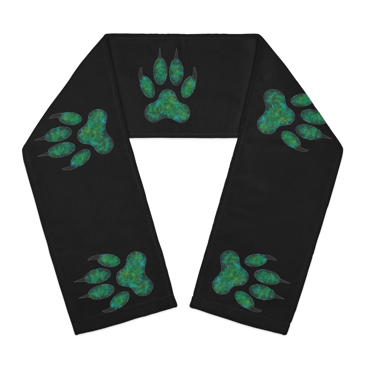 Tiger Paw Print, Winter Scarf