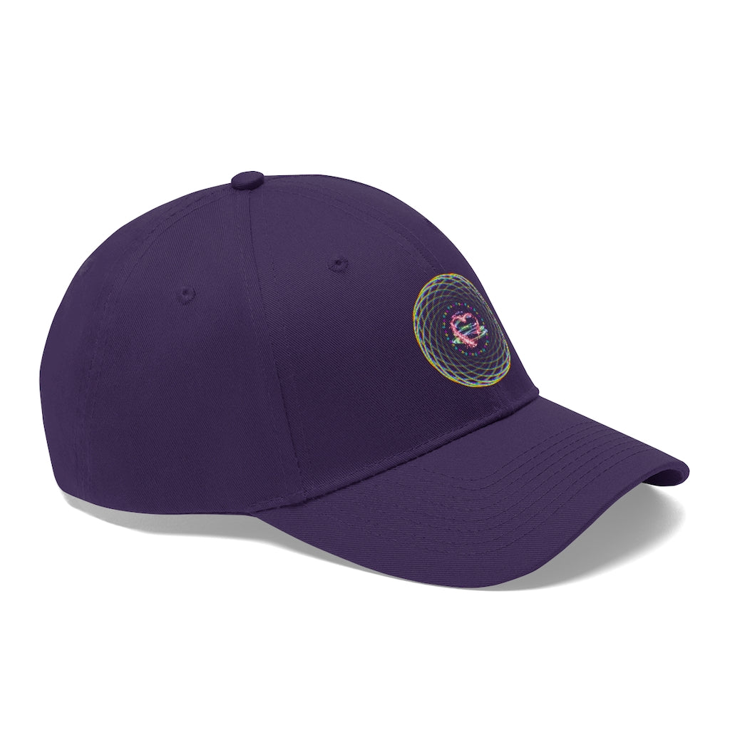 PRIDE Heart Baseball Cap