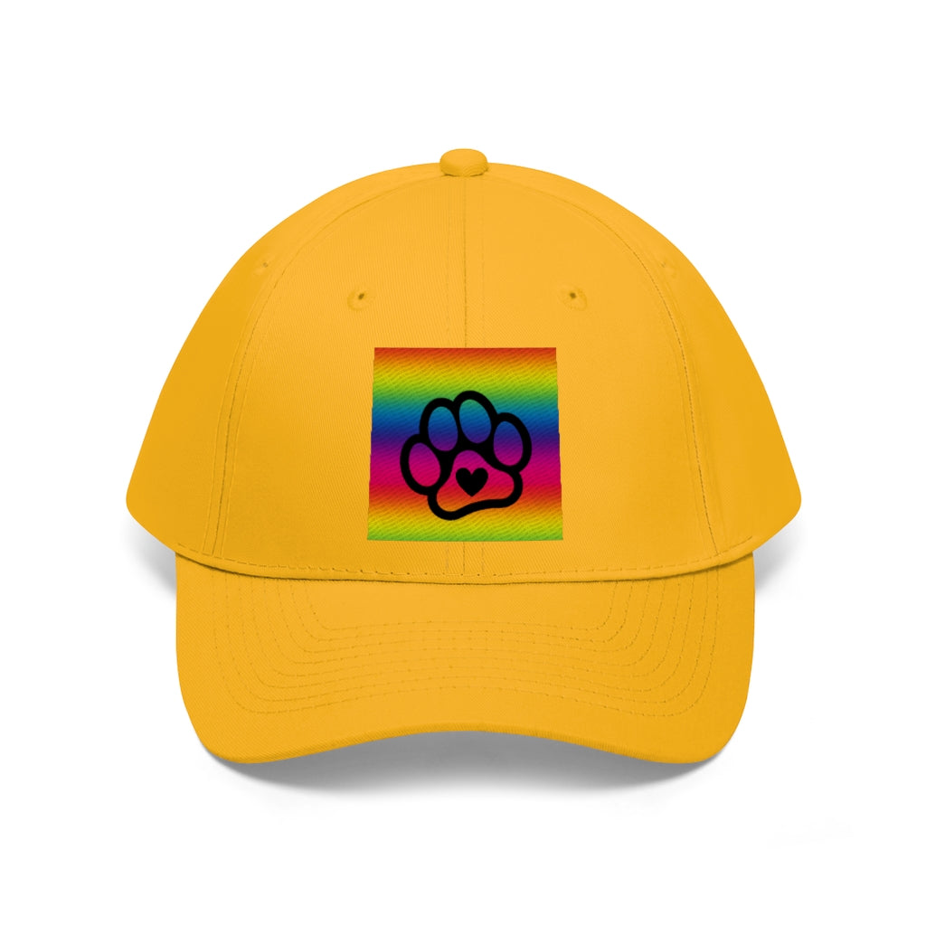 PRIDE Paw Baseball Cap