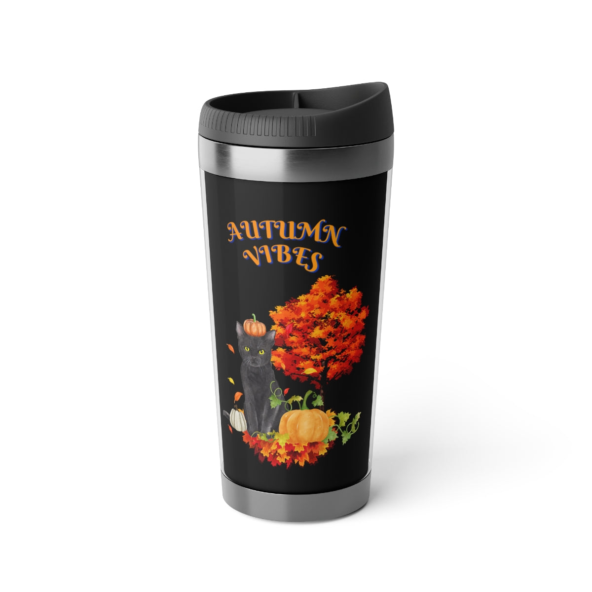 Autumn Vibes Travel Mug with Insert