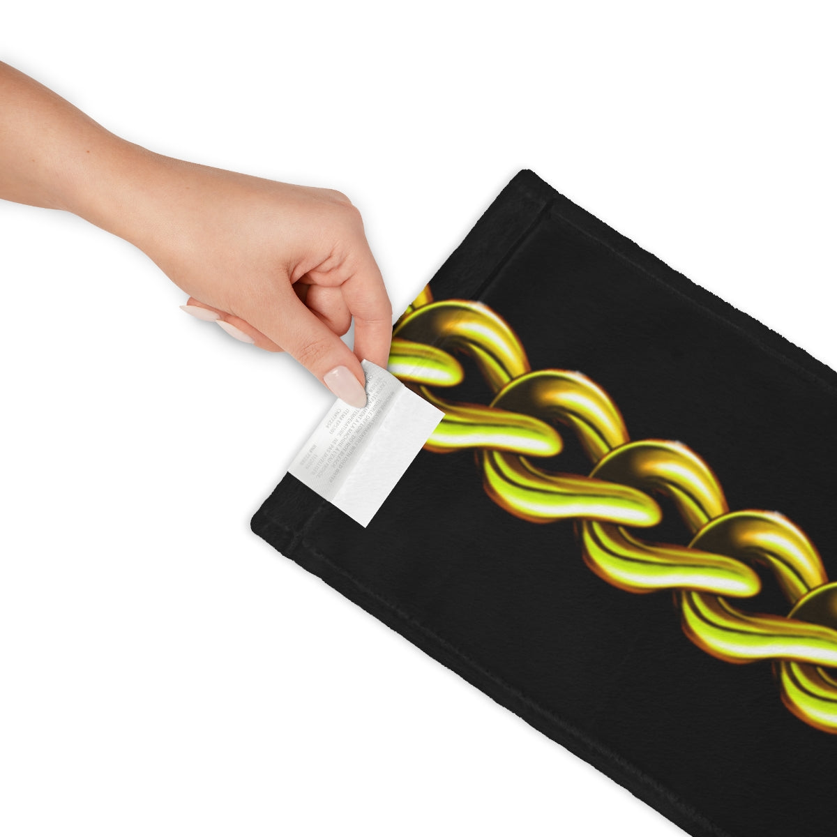 Gold Chain Winter Scarf