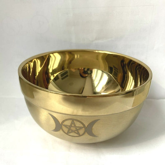 Triple Moon Ritual Bowl