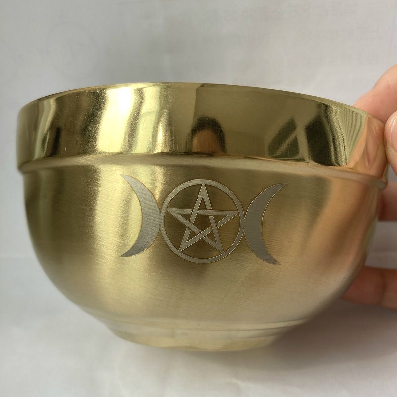 Triple Moon Ritual Bowl