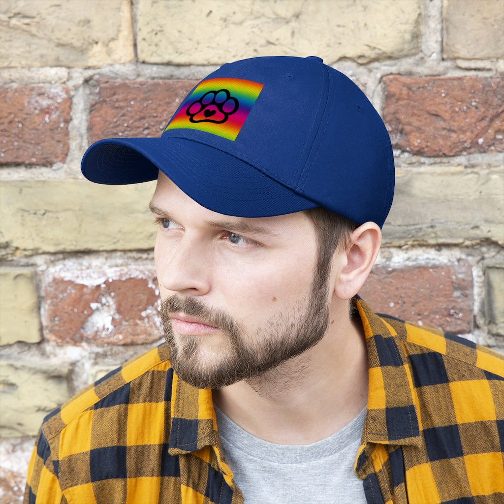PRIDE Paw Baseball Cap